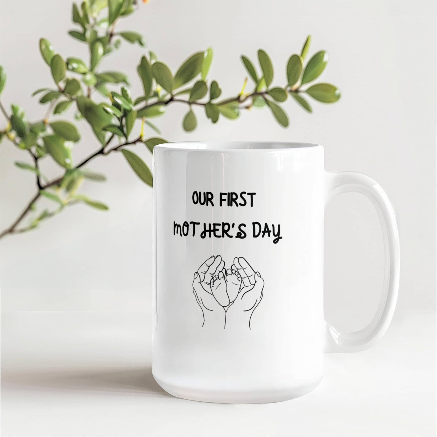 First Mother's Day Mug – Cherishing Your New Journey