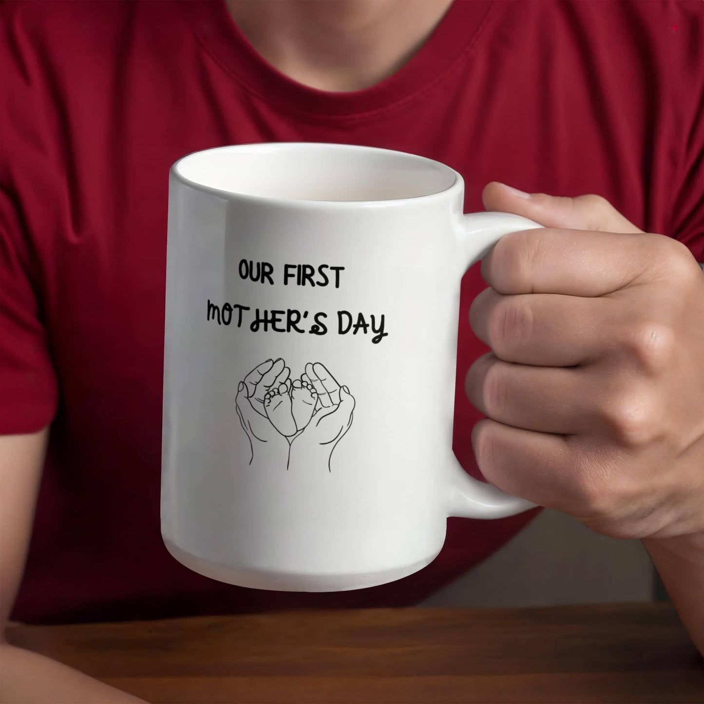 First Mother's Day Mug – Cherishing Your New Journey