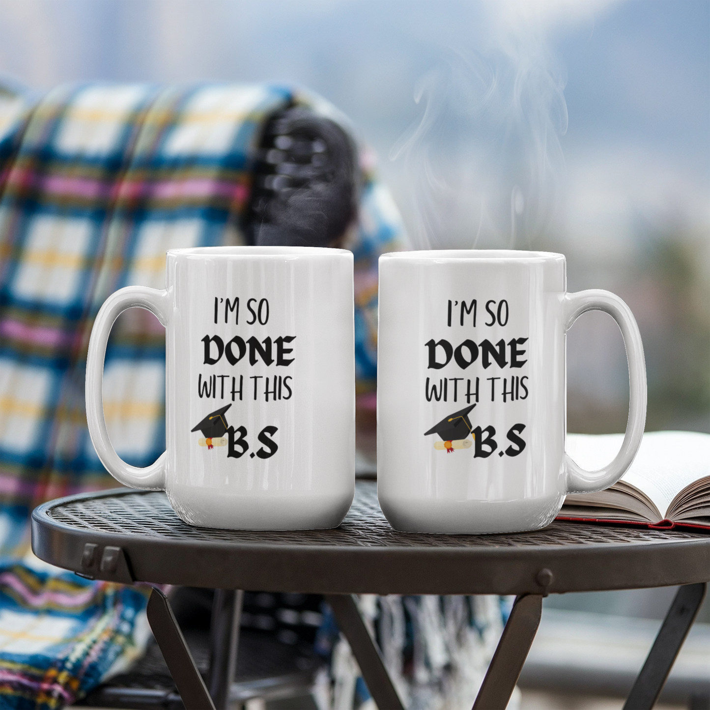 π€ I'm So Done With This BS Graduation Mug π
