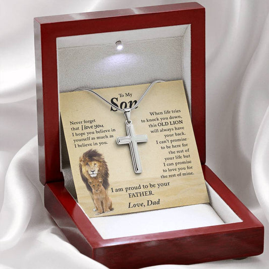 To My Son - Forever Loved Cross Necklace