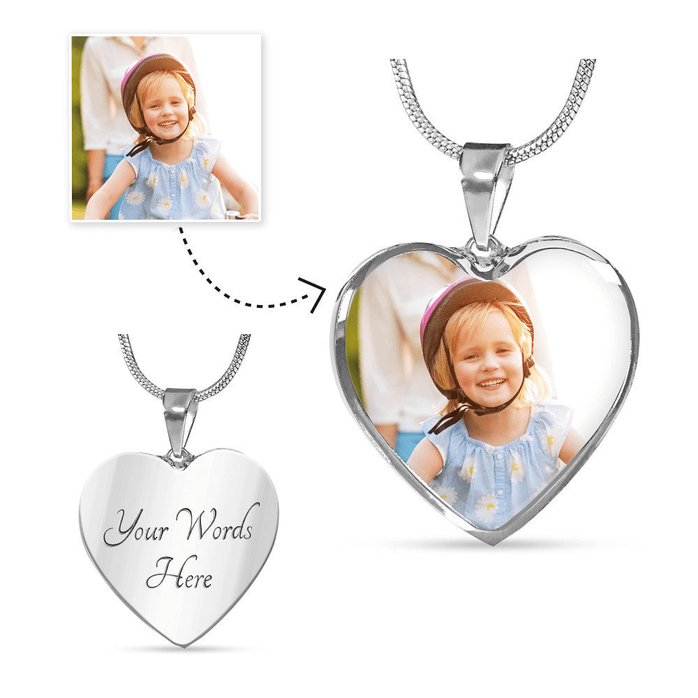 My Little Girl Yesterday My Friend Today My Daughter Forever Necklace