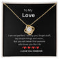 My Love Unbreakable Love Knot Necklace