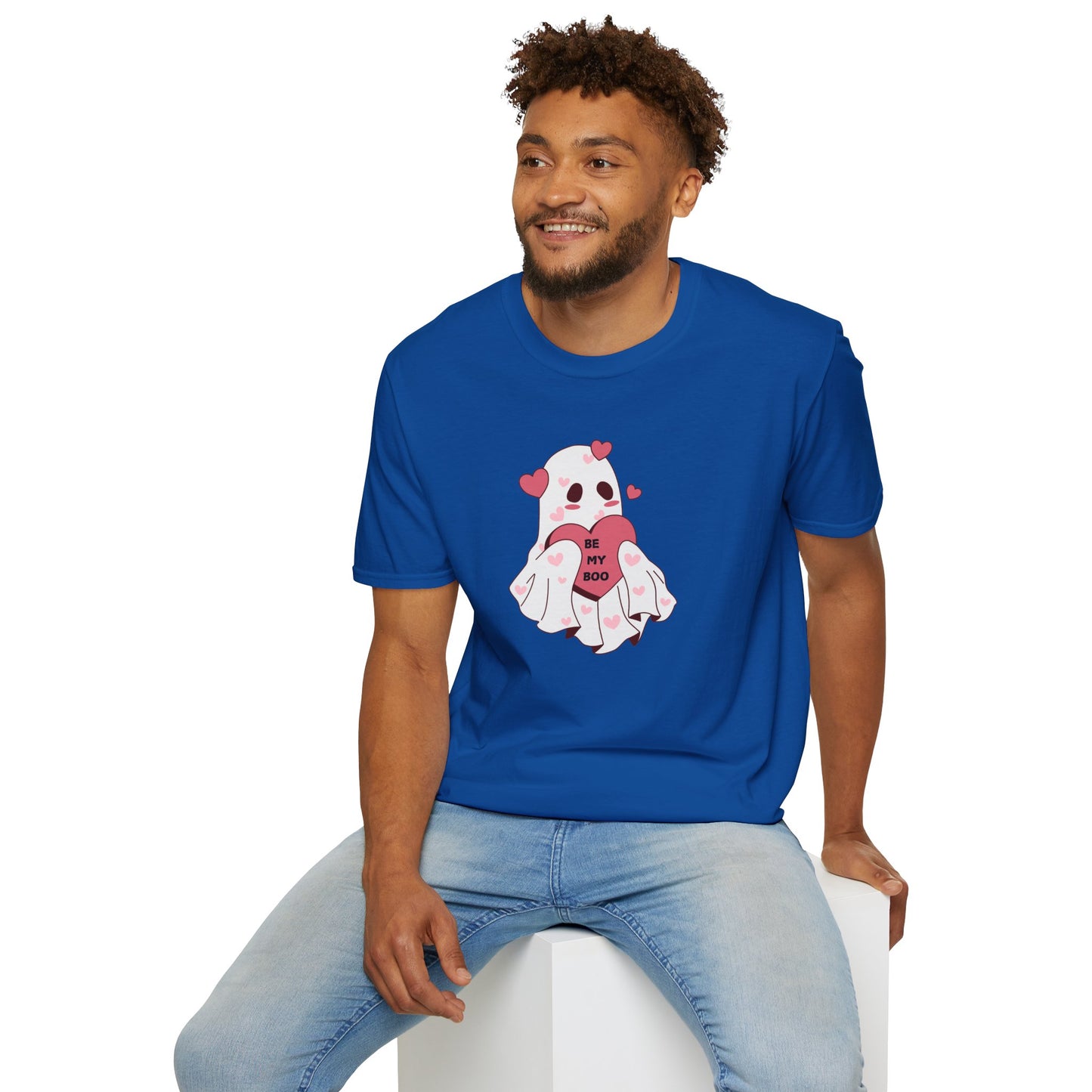 'Be My Boo' Cute Ghost Design Valentine's Day T-Shirt