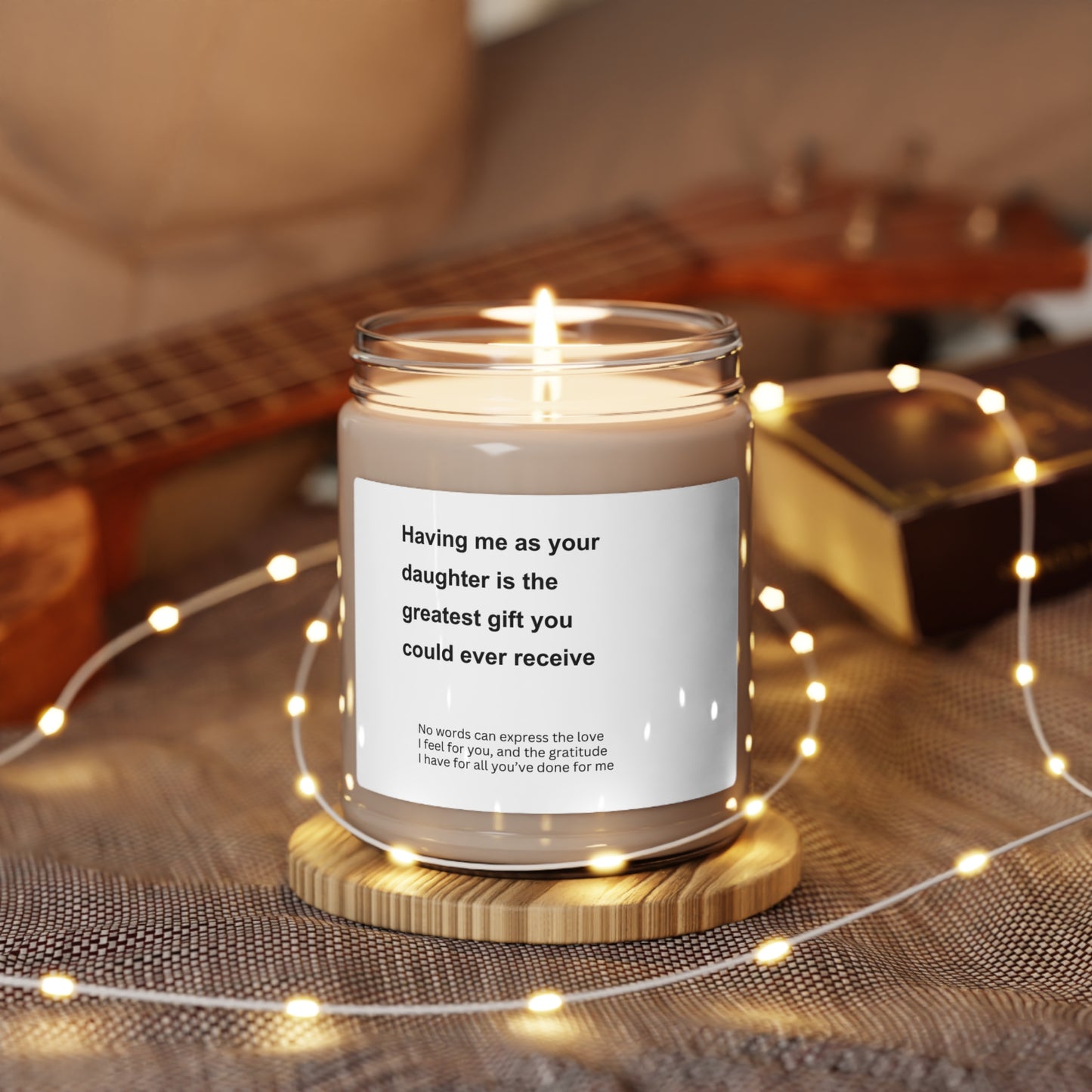 Greatest Gift- Daughter Candle