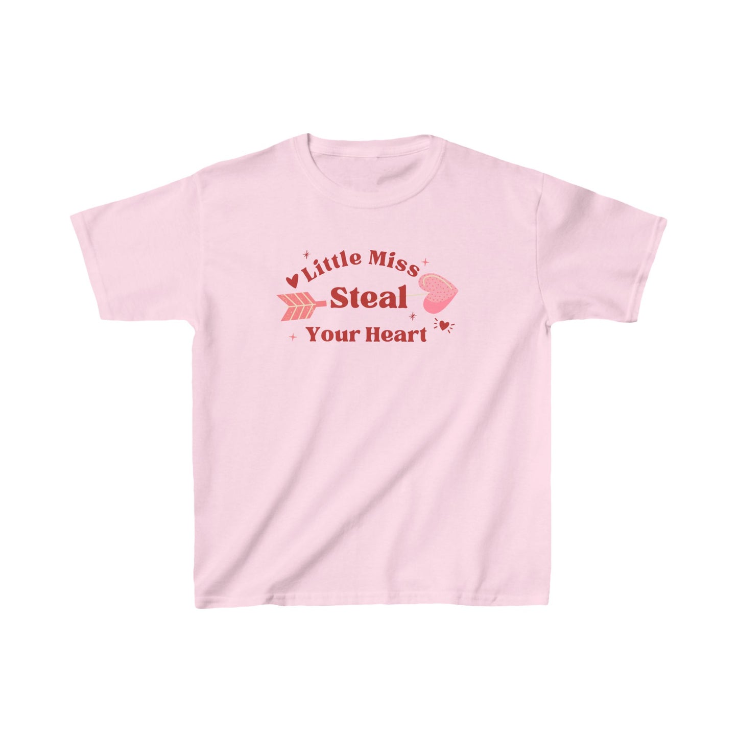 Cute Kids' Valentine Tee - 'Little Miss Steal Your Heart'