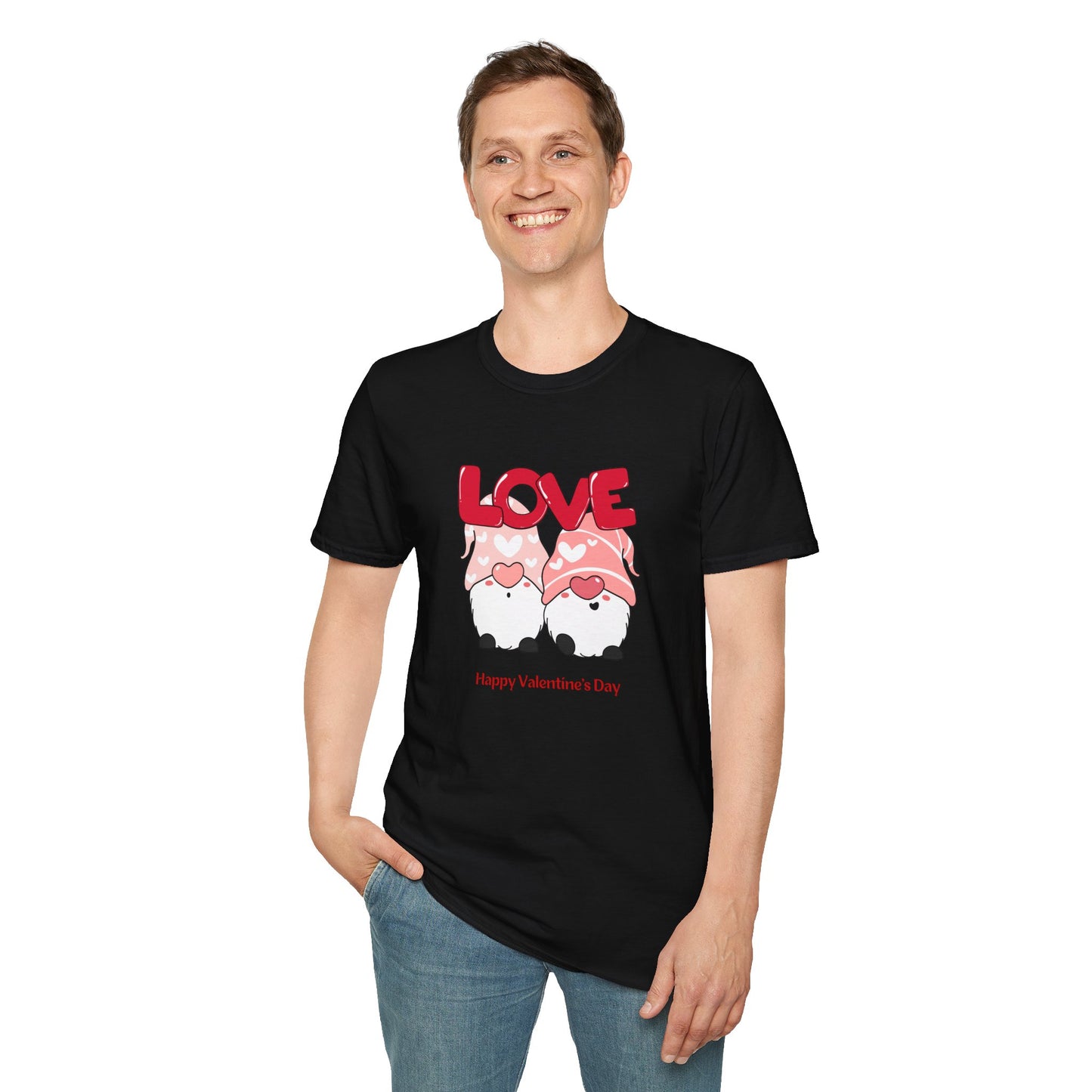 Cute Valentine's Day Love Gnome T-Shirt