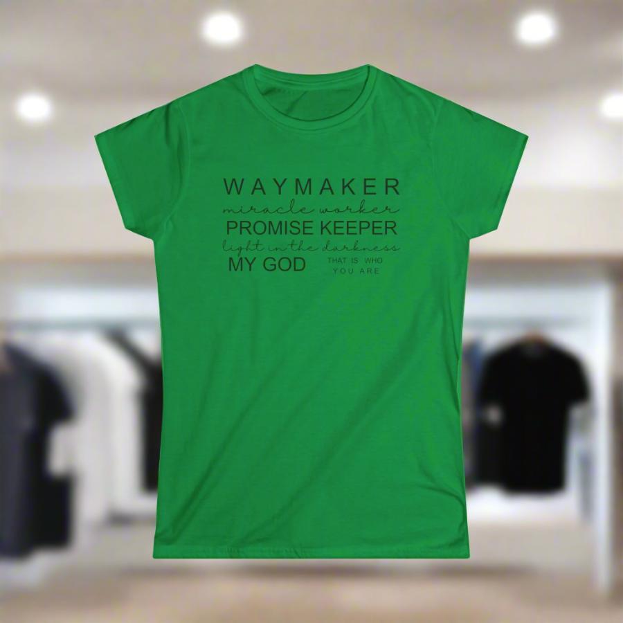 Waymaker Women's Softstyle Tee