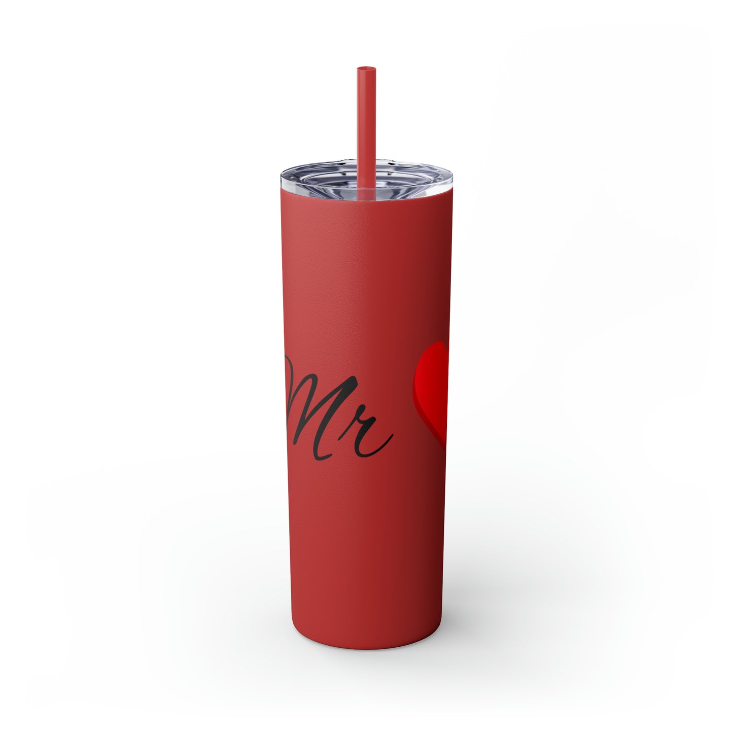 Skinny Tumbler with Straw, 20oz