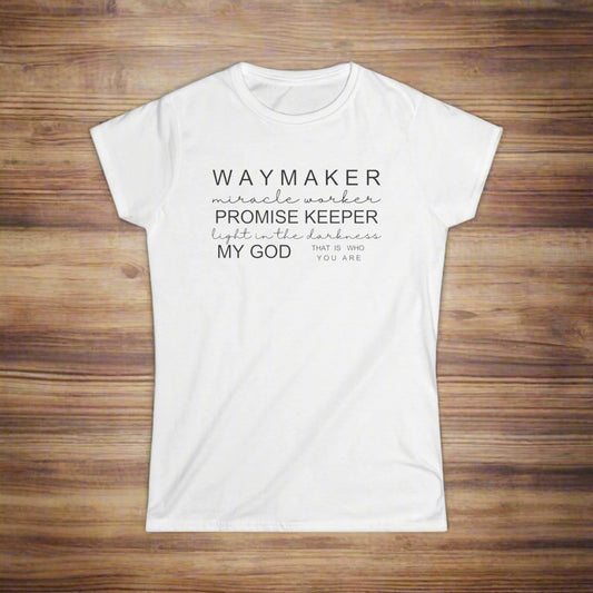 Waymaker Women's Softstyle Tee