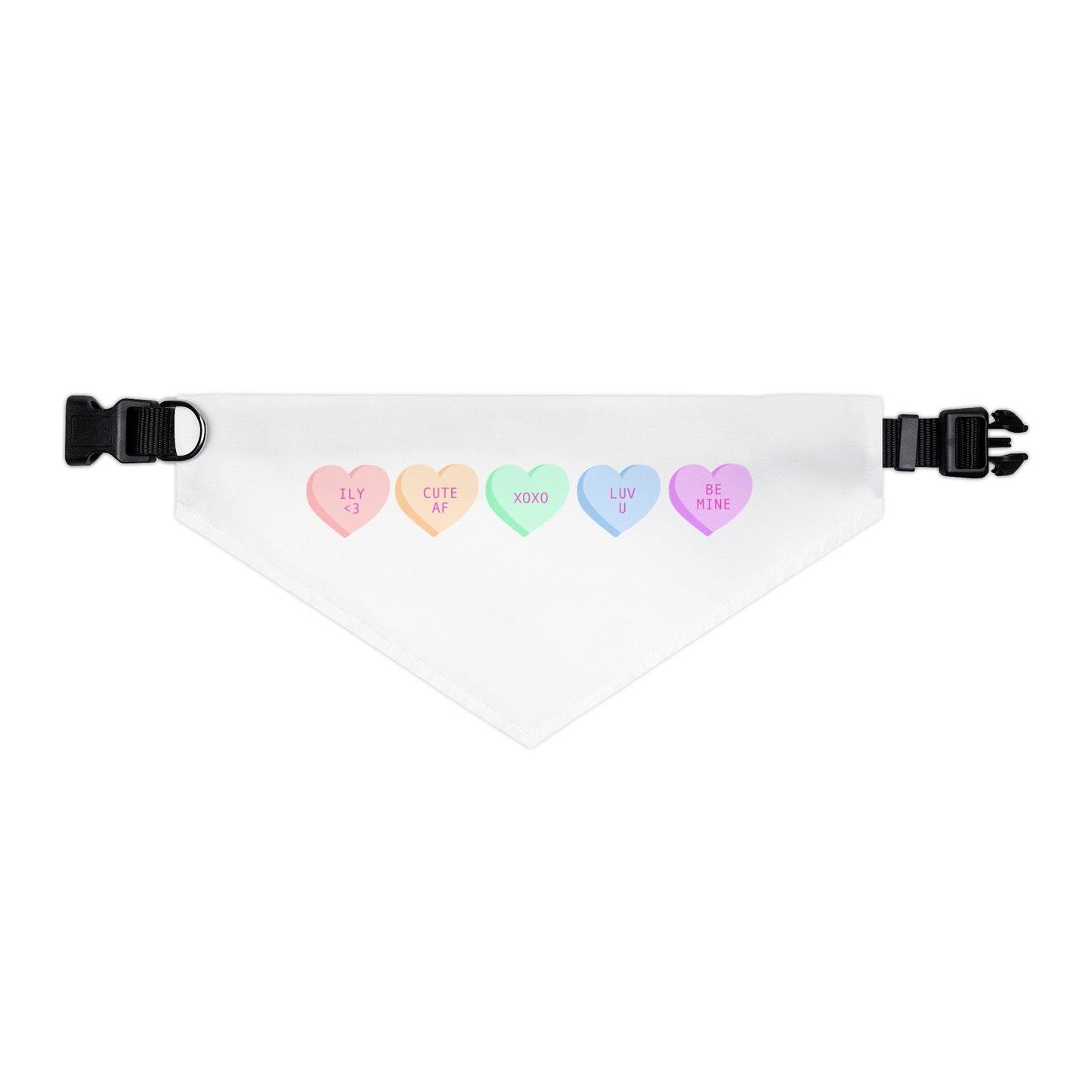 Valentines Pet Bandana Collar