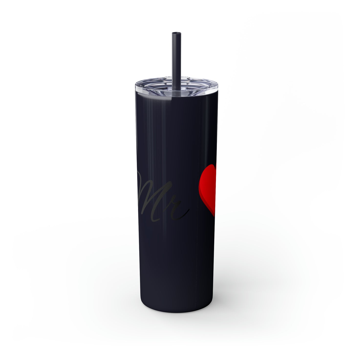 Skinny Tumbler with Straw, 20oz