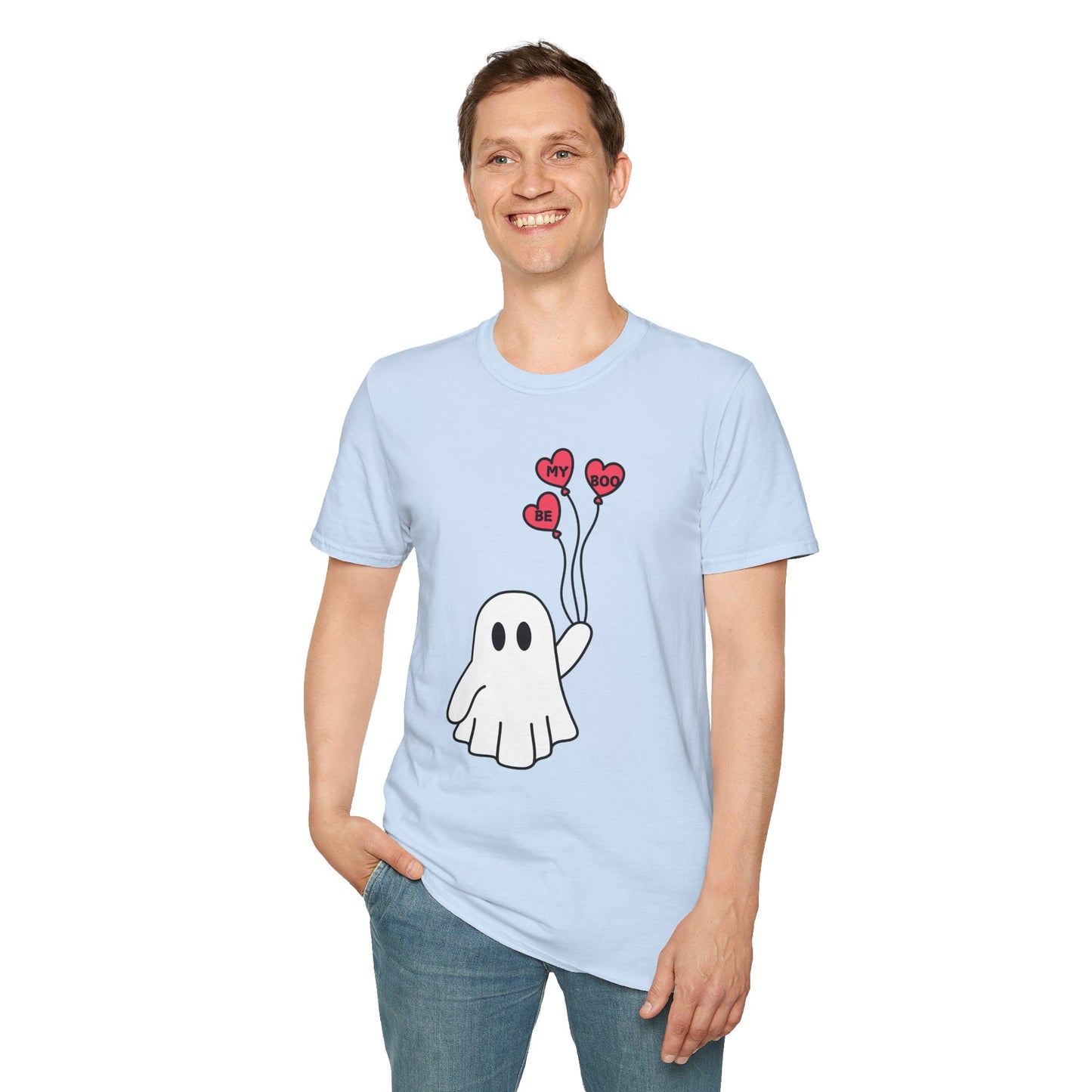 My Boo Ghost  T-Shirt - Cute Casual Valentine's Day Tee