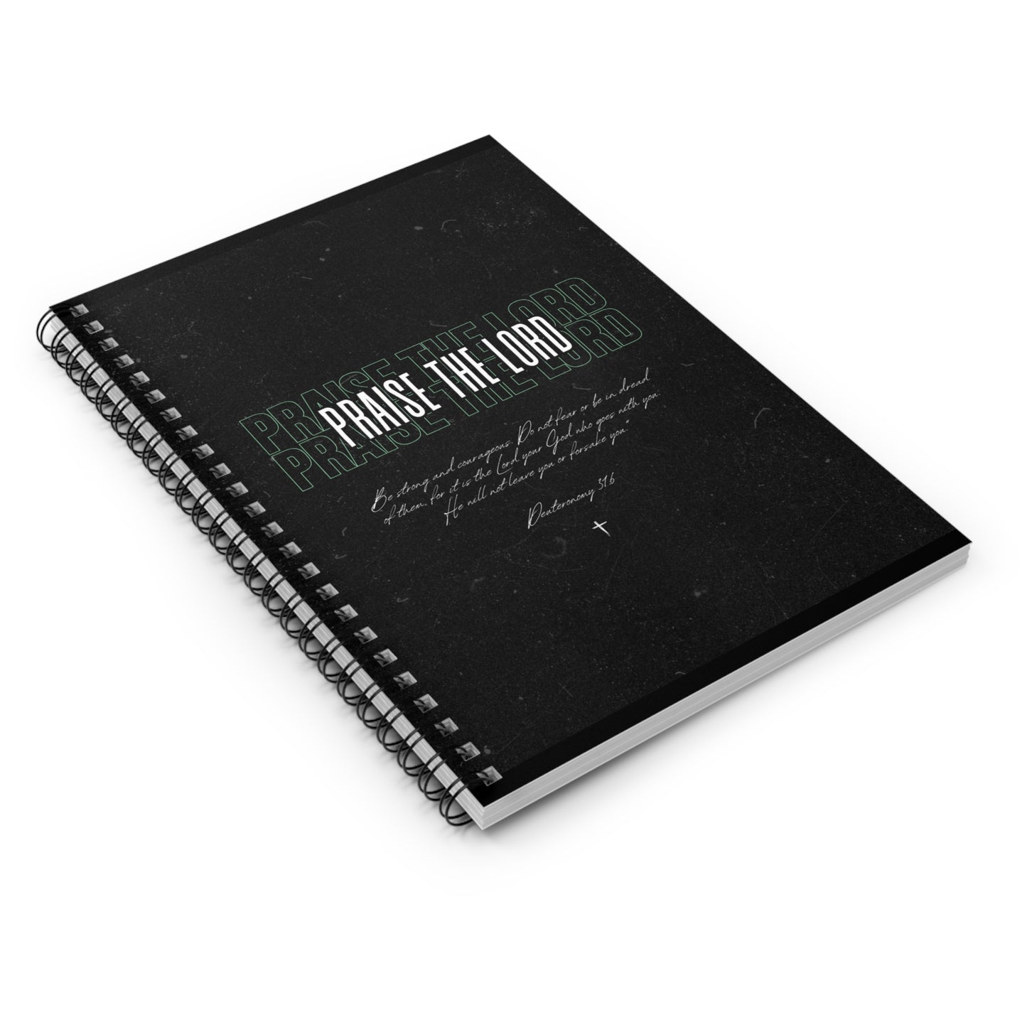 Praise The Lord Spiral Notebook - Christian Ruled Journal for Inspiration