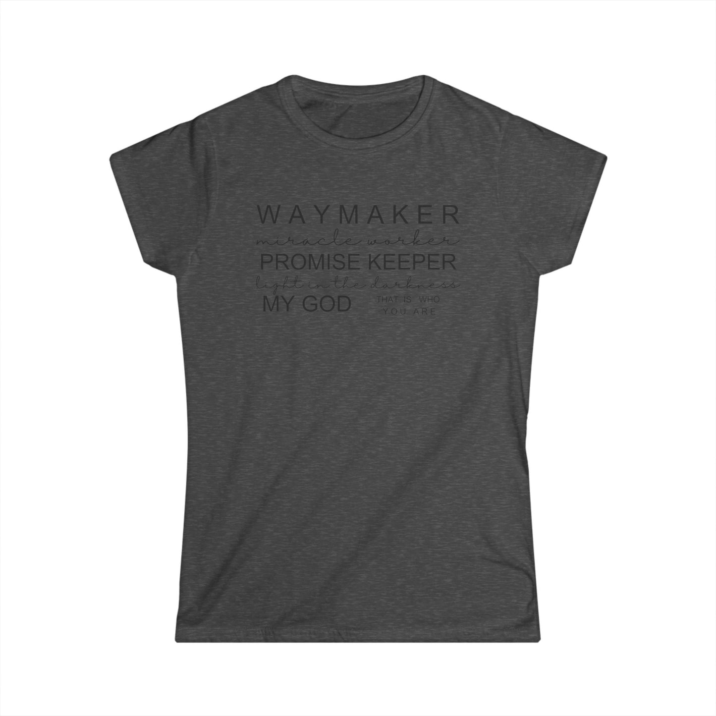 Waymaker Women's Softstyle Tee