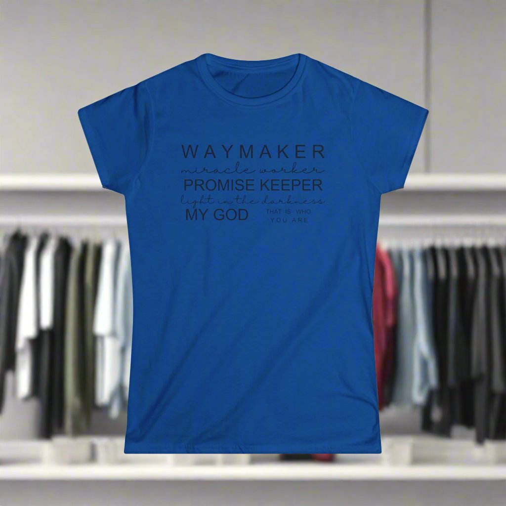 Waymaker Women's Softstyle Tee