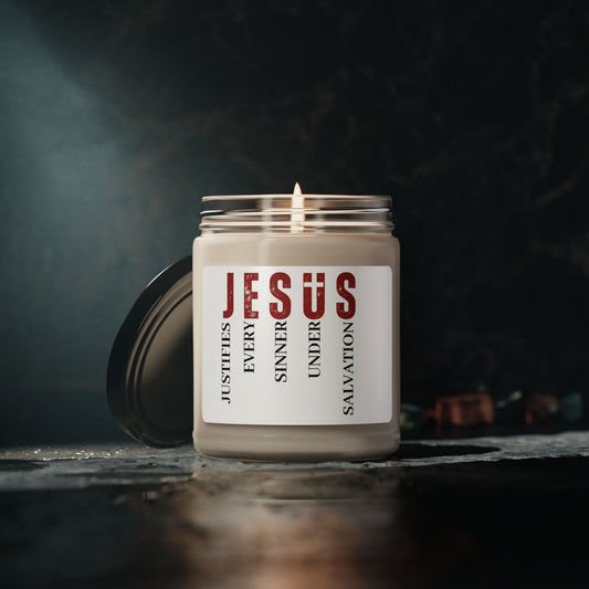 Jesus Scented Soy Candle, 9oz