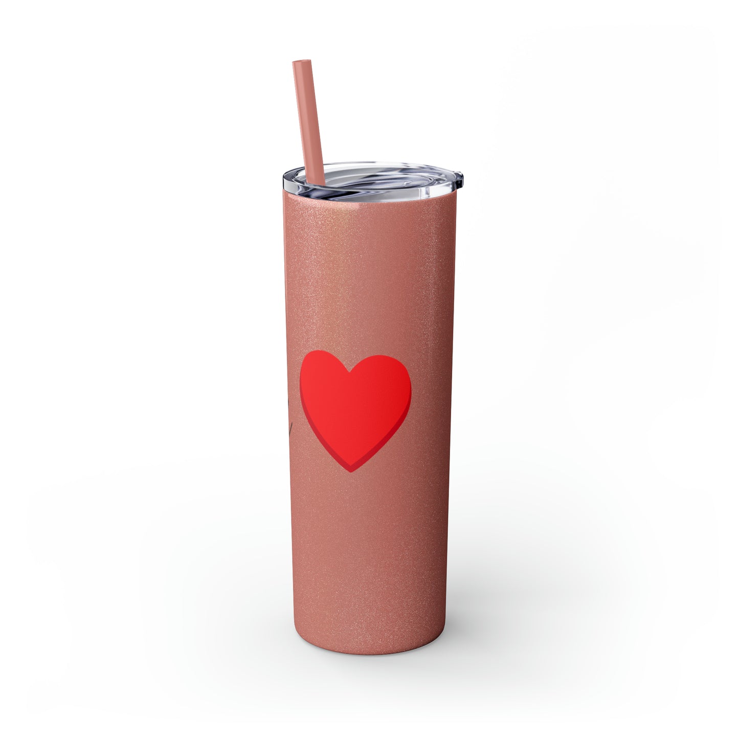 Skinny Tumbler with Straw, 20oz