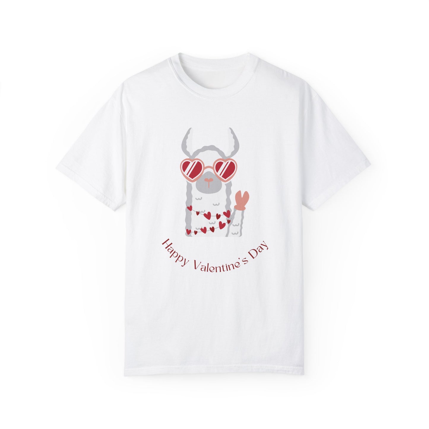 Llama Valentines T-shirt