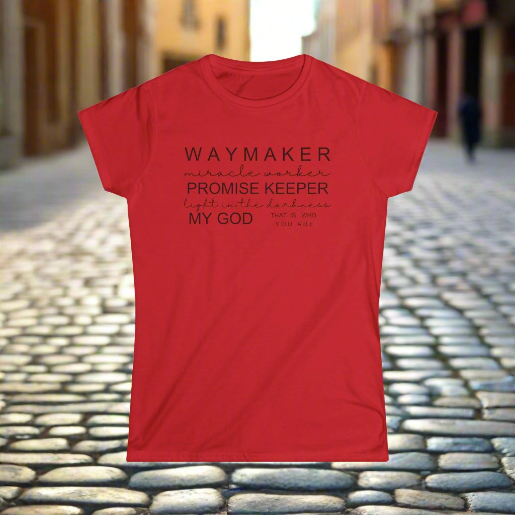 Waymaker Women's Softstyle Tee