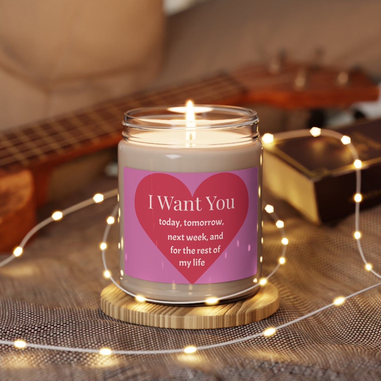 I WANT YOU CANDLE