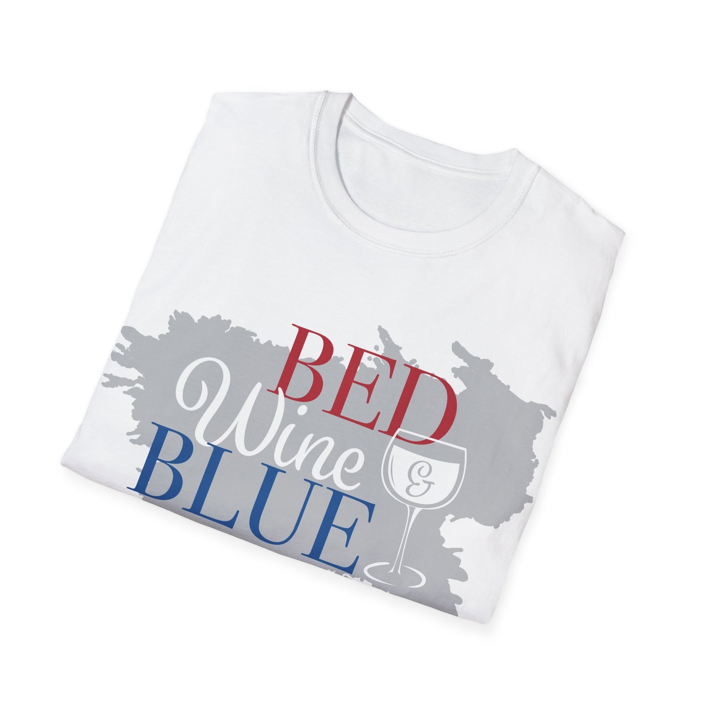 Red Wine and Blue T-Shirt