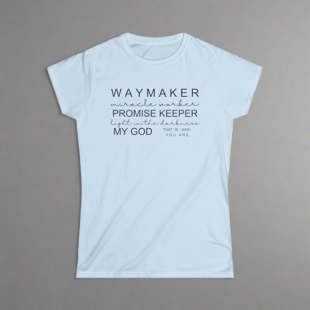 Waymaker Women's Softstyle Tee