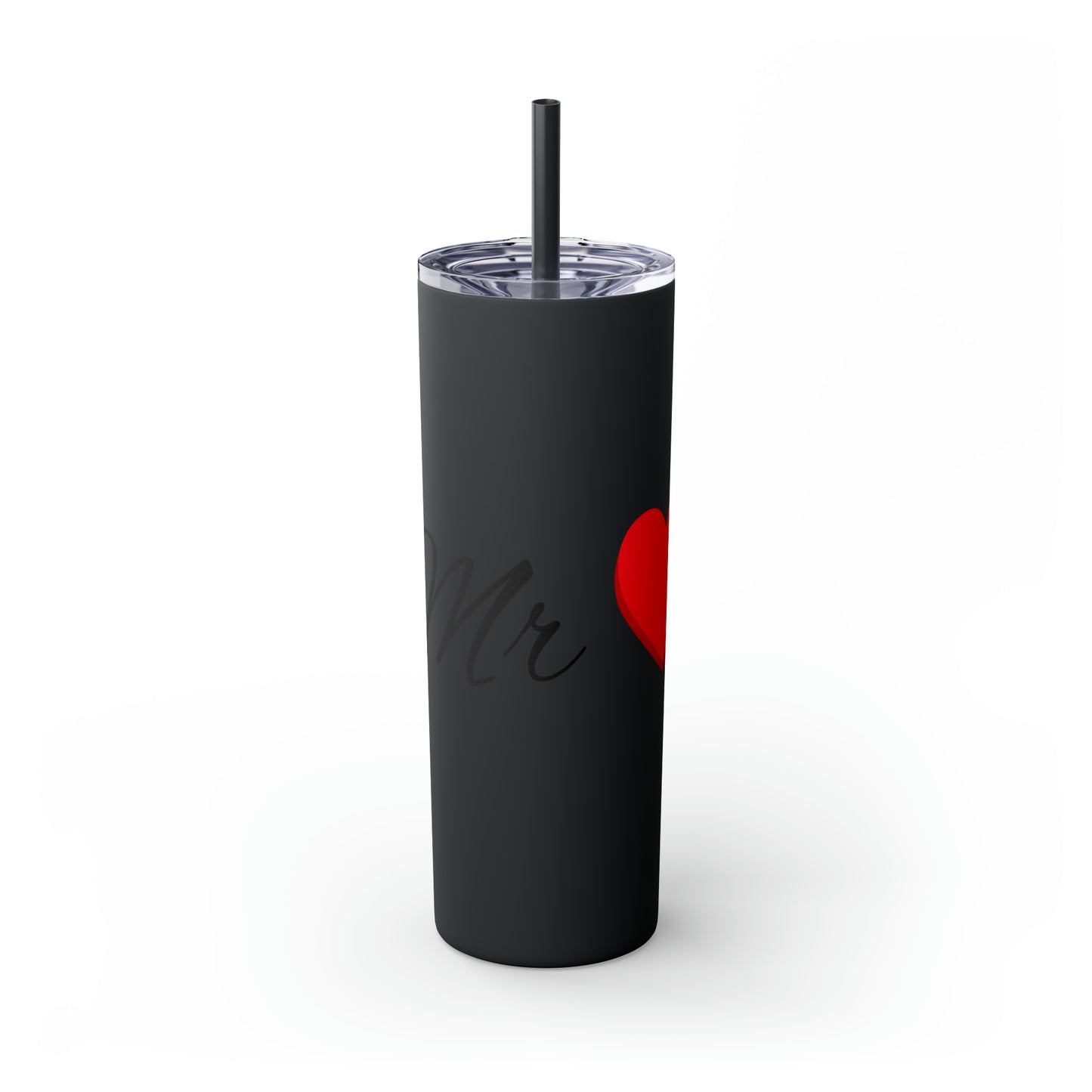 Skinny Tumbler with Straw, 20oz