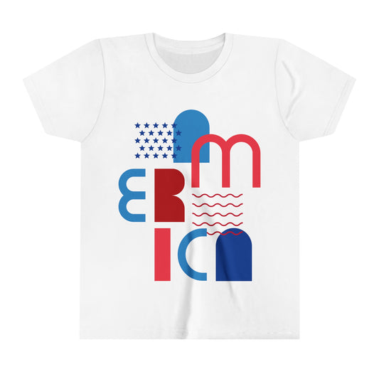 America Youth Short Sleeve Tee shirt