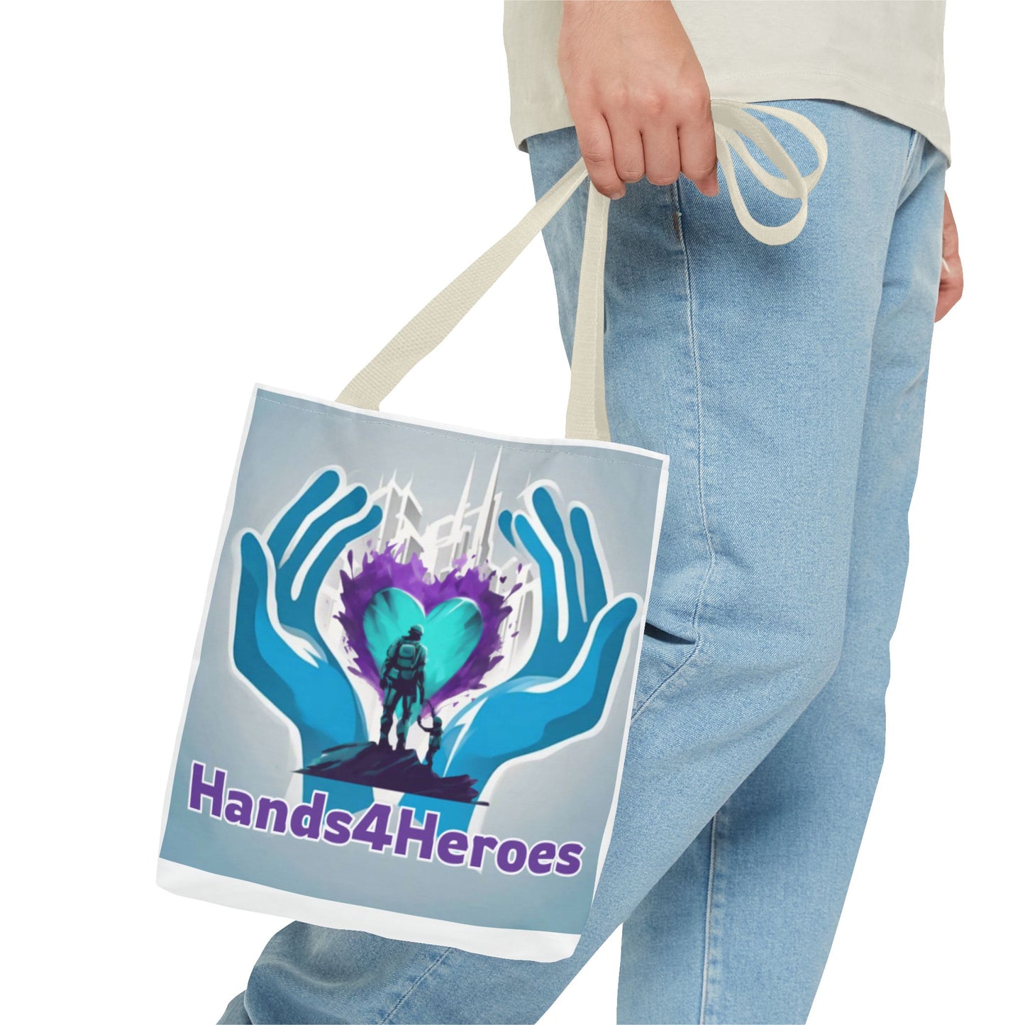 Hands4Heroes Tote Bag