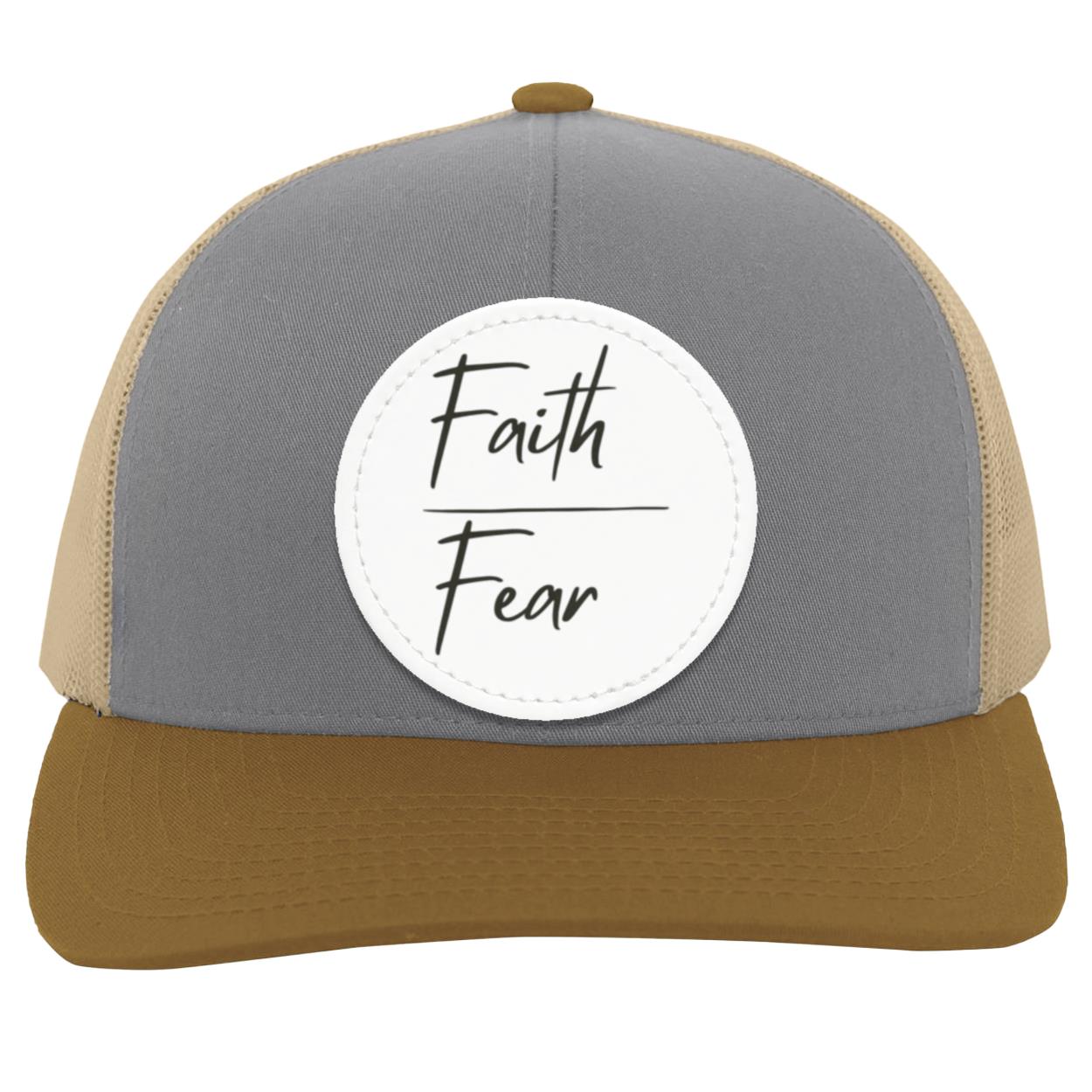 Faith Over Fear Trucker Snap Back - Patch