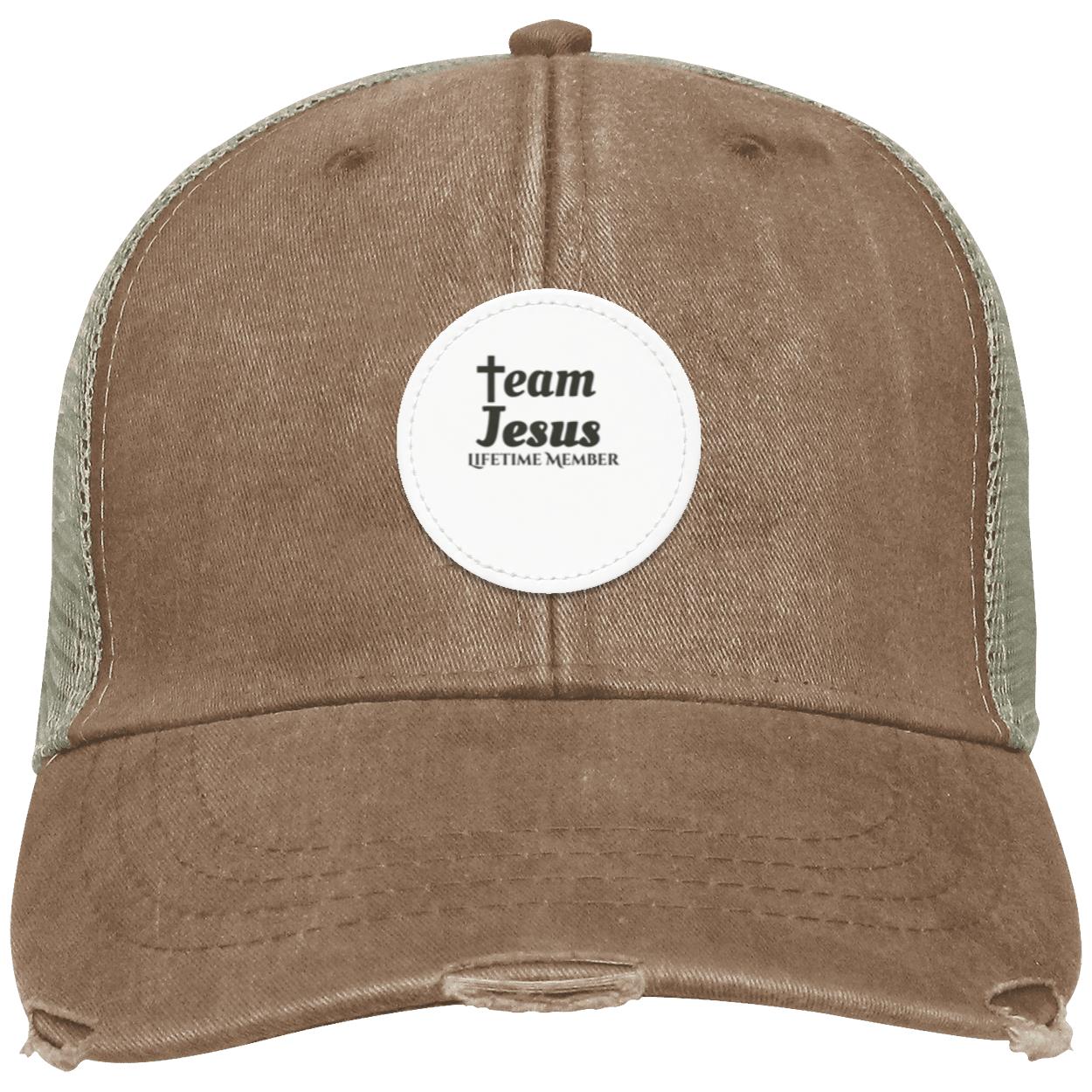 Team Jesus- Lifetime Member Black Ball Cap