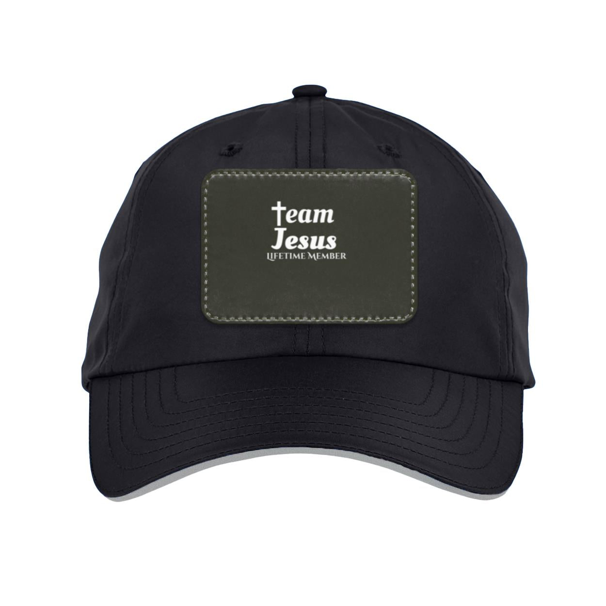 Team Jesus- Lifetime Member Black background Hat