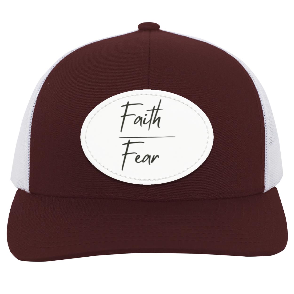 Faith Over Fear Trucker Snap Back - Patch