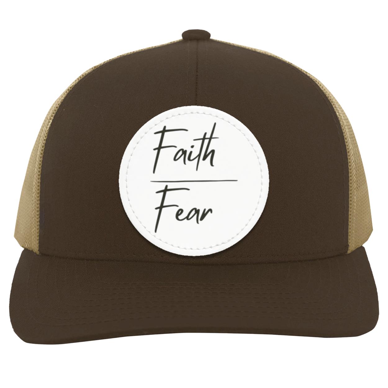 Faith Over Fear Trucker Snap Back - Patch