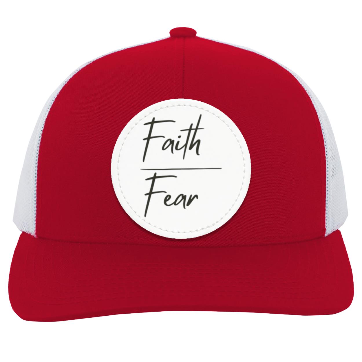 Faith Over Fear Trucker Snap Back - Patch