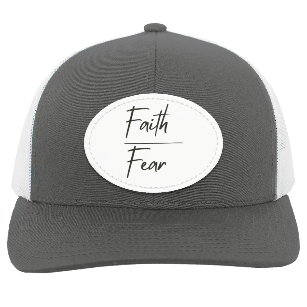 Faith Over Fear Trucker Snap Back - Patch