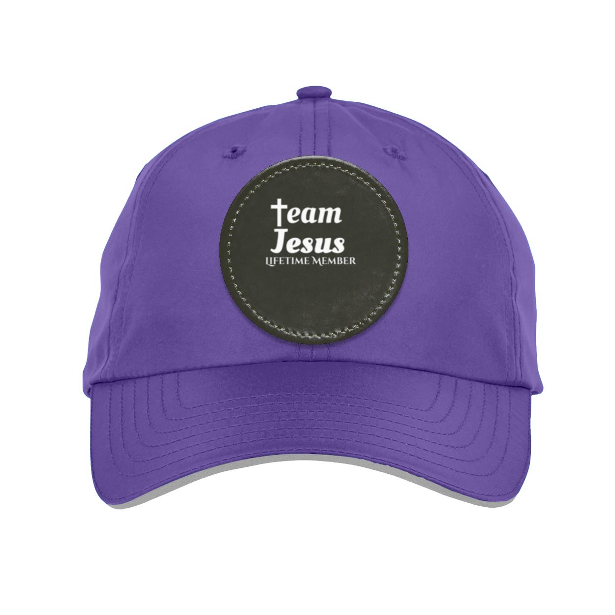 Team Jesus- Lifetime Member Black background Hat