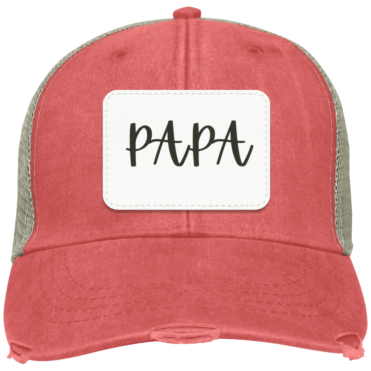 Papa Distressed Ball Cap