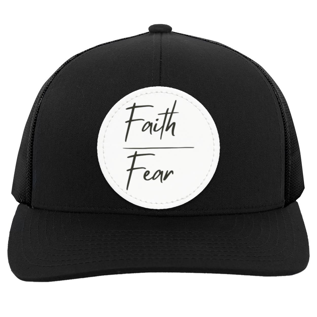 Faith Over Fear Trucker Snap Back - Patch