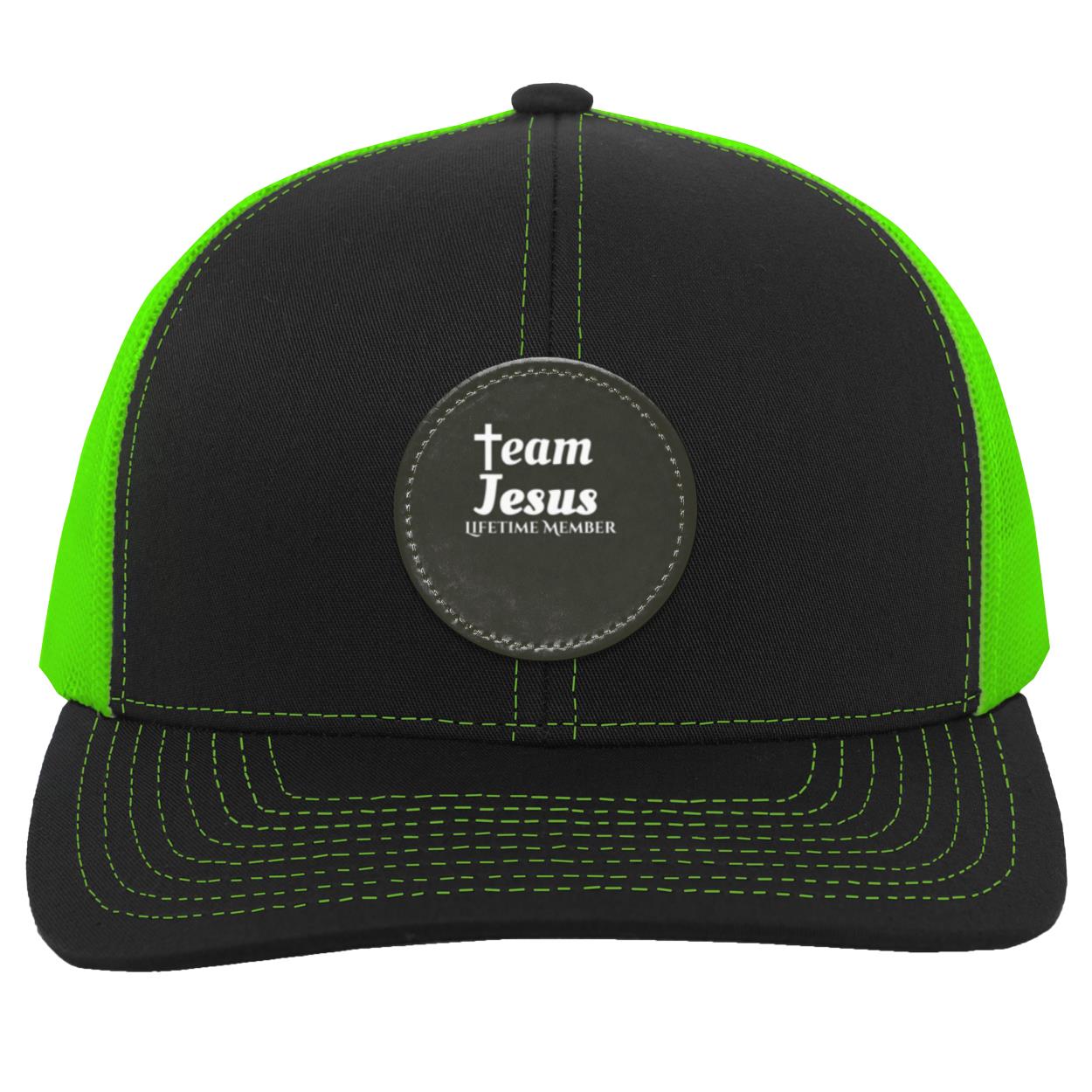 Team Jesus- Lifetime Member Black background Hat