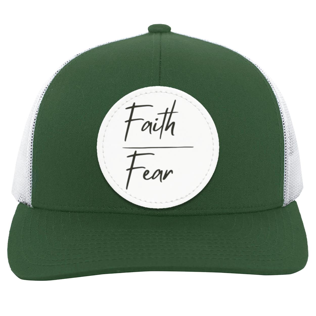 Faith Over Fear Trucker Snap Back - Patch