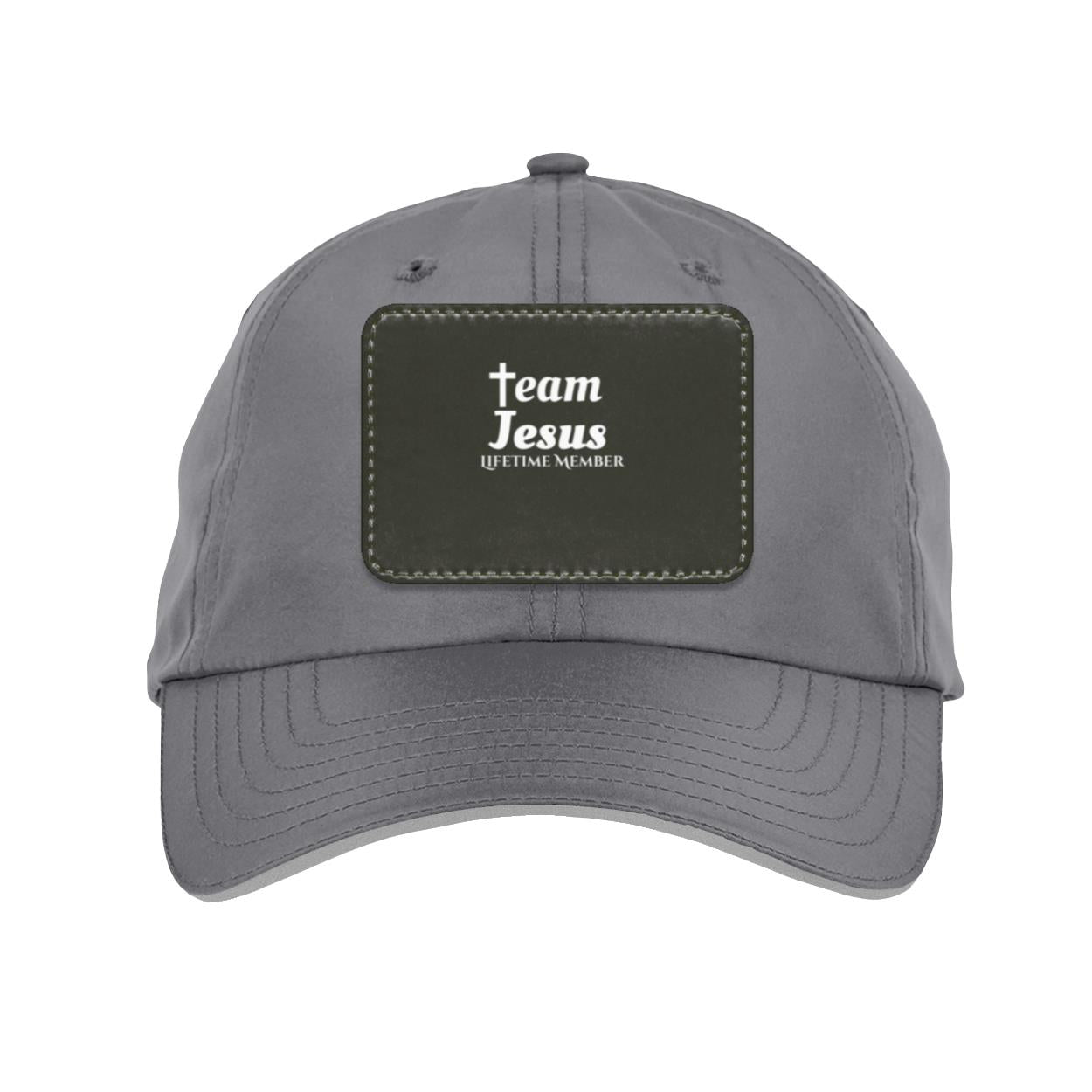 Team Jesus- Lifetime Member Black background Hat