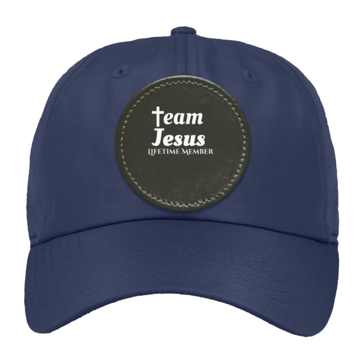 Team Jesus- Lifetime Member Black background Hat