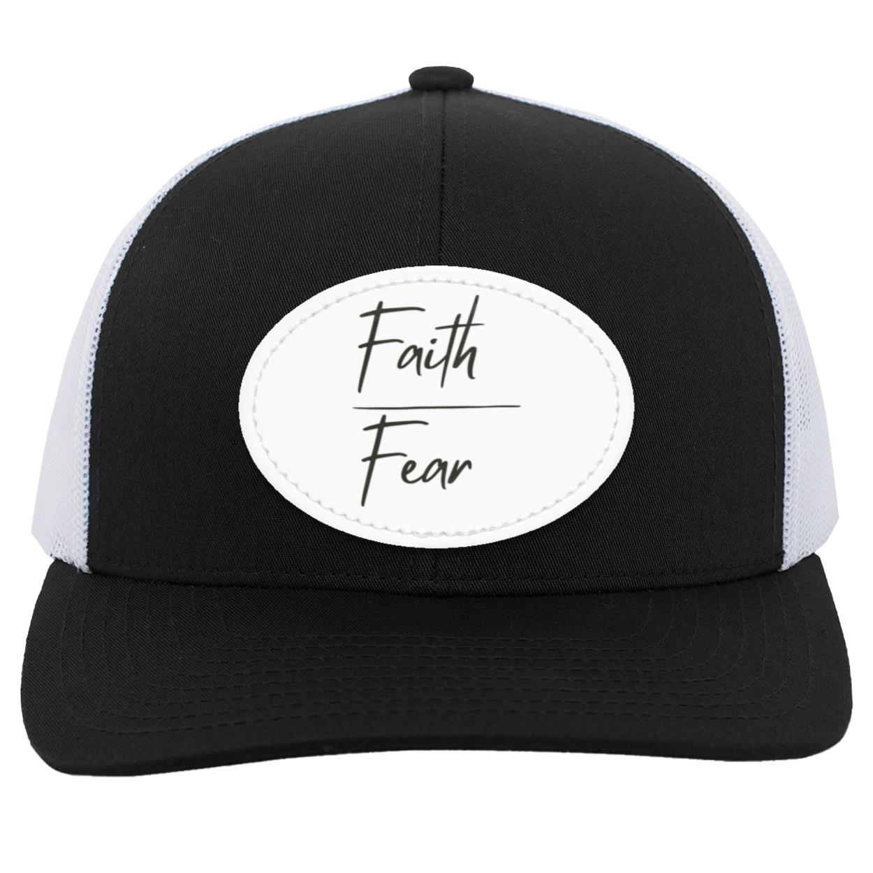 Faith Over Fear Trucker Snap Back - Patch