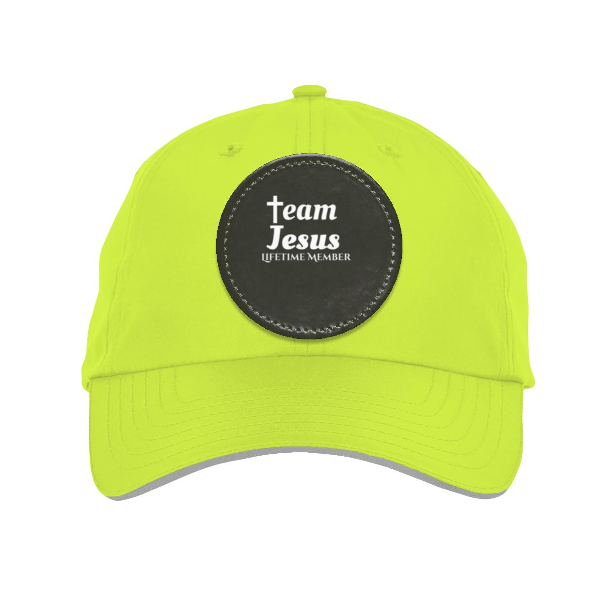 Team Jesus- Lifetime Member Black background Hat