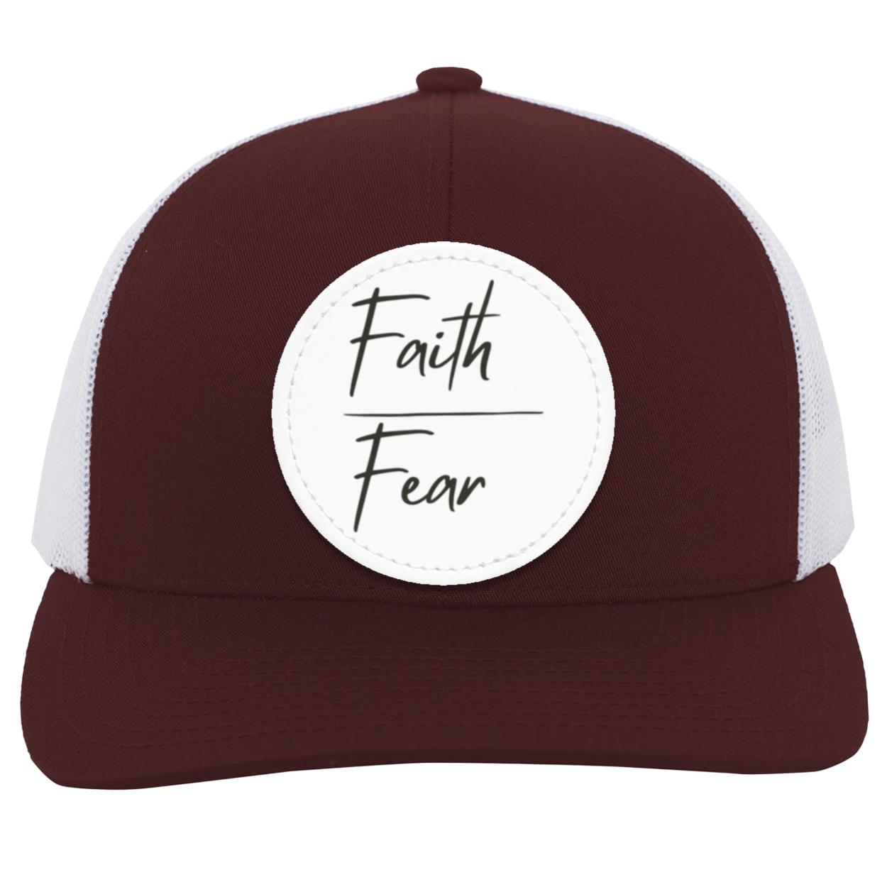 Faith Over Fear Trucker Snap Back - Patch