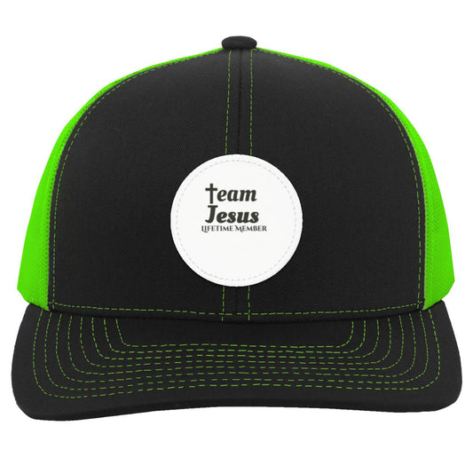 Team Jesus- Lifetime Member Black Ball Cap