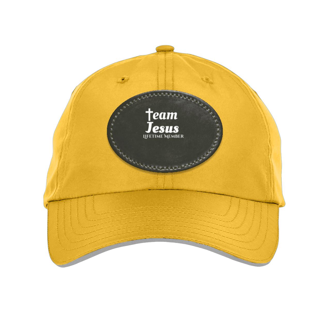 Team Jesus- Lifetime Member Black background Hat