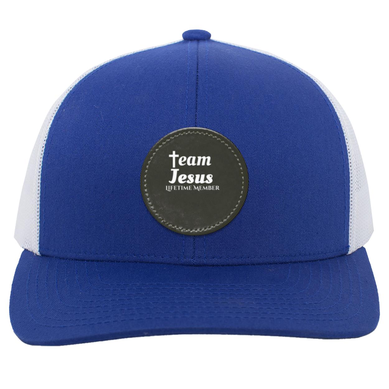 Team Jesus- Lifetime Member Black background Hat