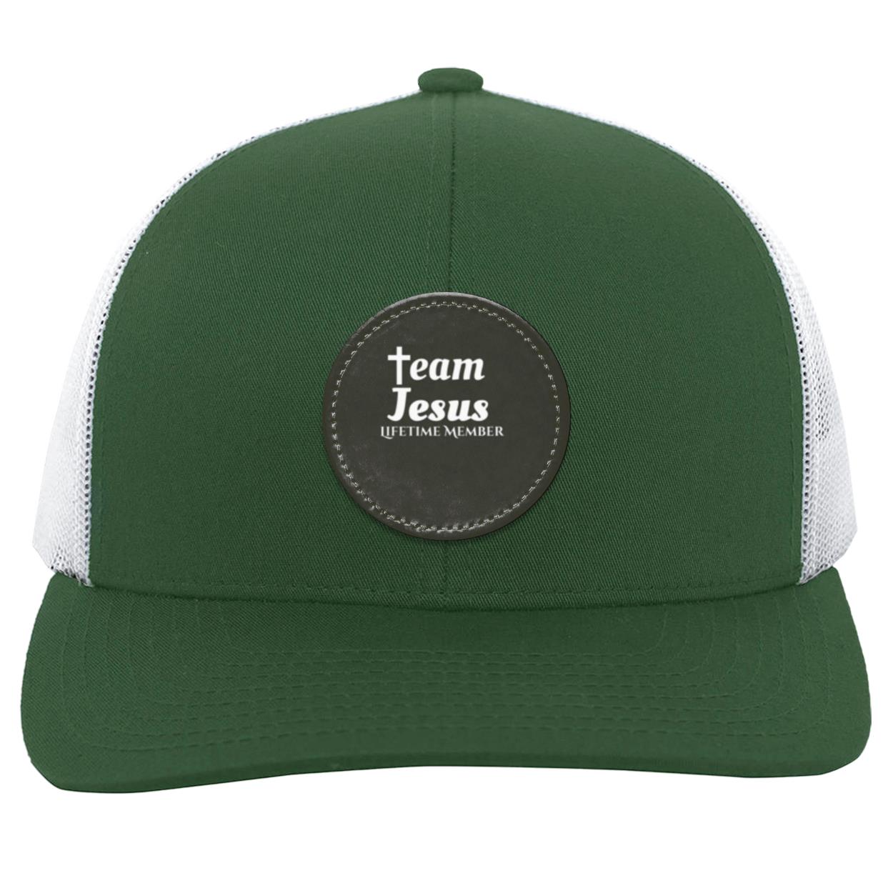 Team Jesus- Lifetime Member Black background Hat